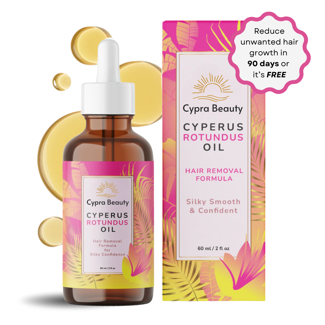 Cypra Beauty - Cyperus Rotundus Oil for Permanent Hair Reduction